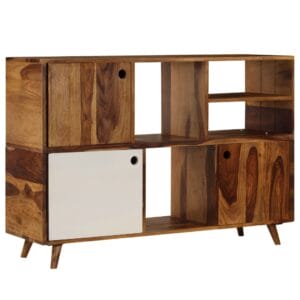 Sideboard 118x35x70 cm Solid Sheesham Wood