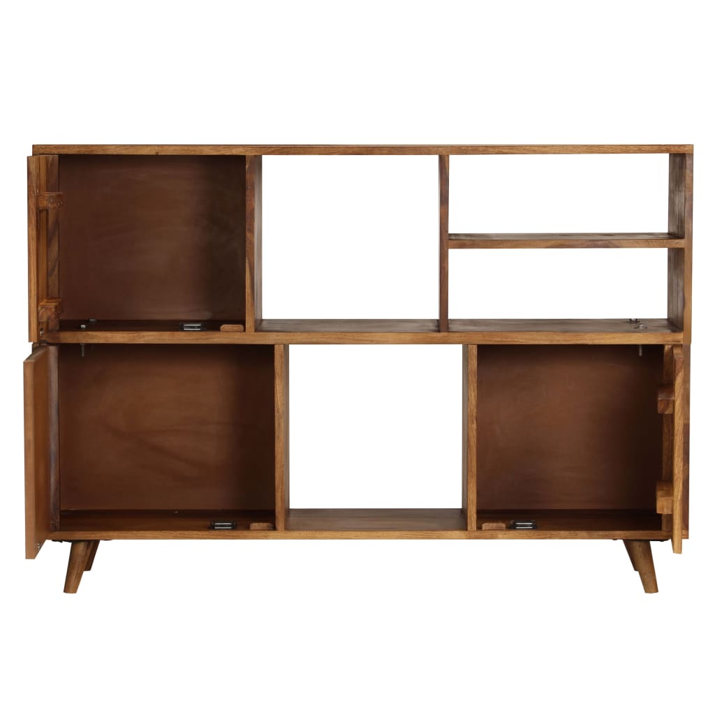 Sideboard 118x35x70 cm Solid Sheesham Wood