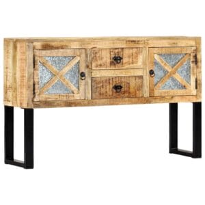 Sideboard 120x30x74 cm Solid Mango Wood