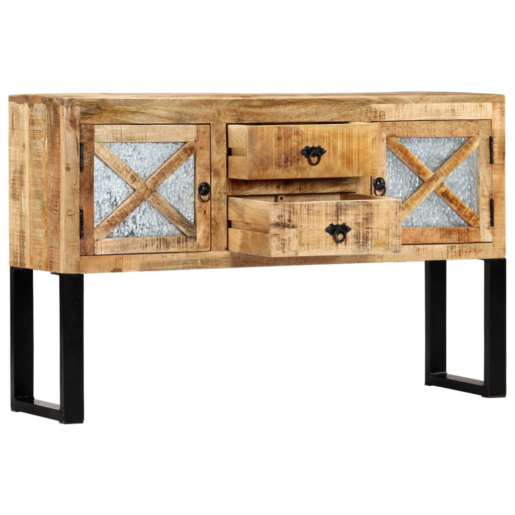 Sideboard 120x30x74 cm Solid Mango Wood