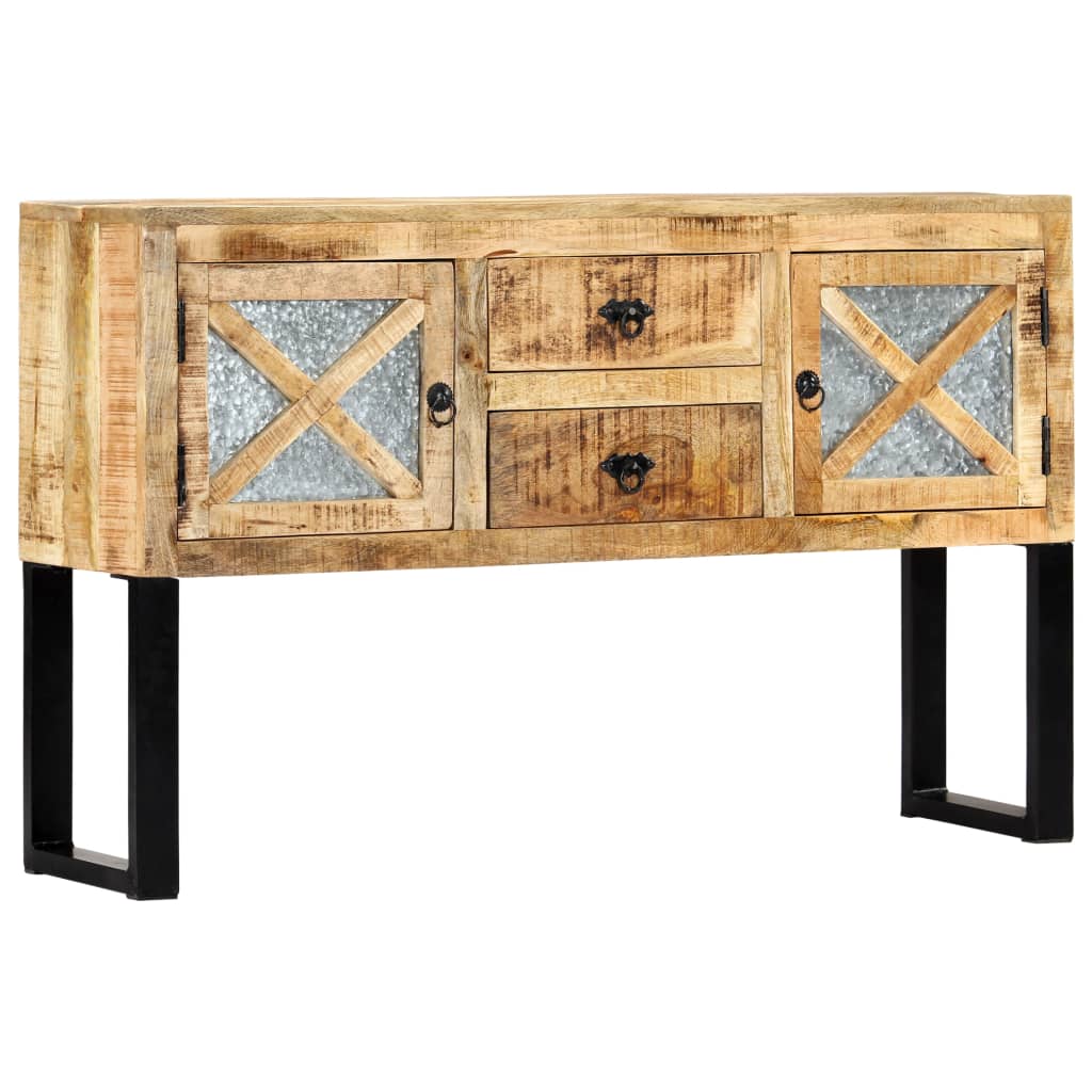 Sideboard 120x30x74 cm Solid Mango Wood