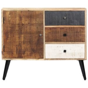 Sideboard 88x30x73 cm Solid Mango Wood