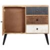 Sideboard 88x30x73 cm Solid Mango Wood
