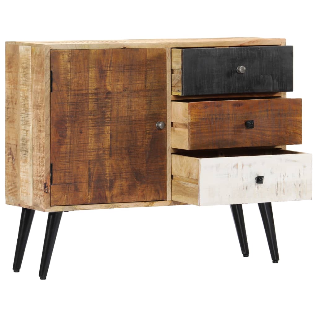 Sideboard 88x30x73 cm Solid Mango Wood