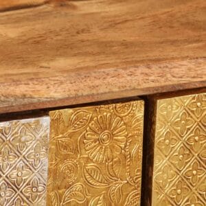 Sideboard Brown 180x40x78 cm Solid Sheesham Wood