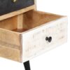 Media TV Cabinet 115x30x47 cm Solid Mango Wood