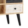 Media TV Cabinet 115x30x47 cm Solid Mango Wood