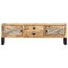 TV Cabinet 140x30x45 cm Solid Mango Wood