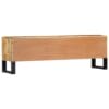 TV Cabinet 140x30x45 cm Solid Mango Wood