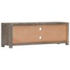 TV Cabinet Grey 120x30x40 cm Solid Mango Wood
