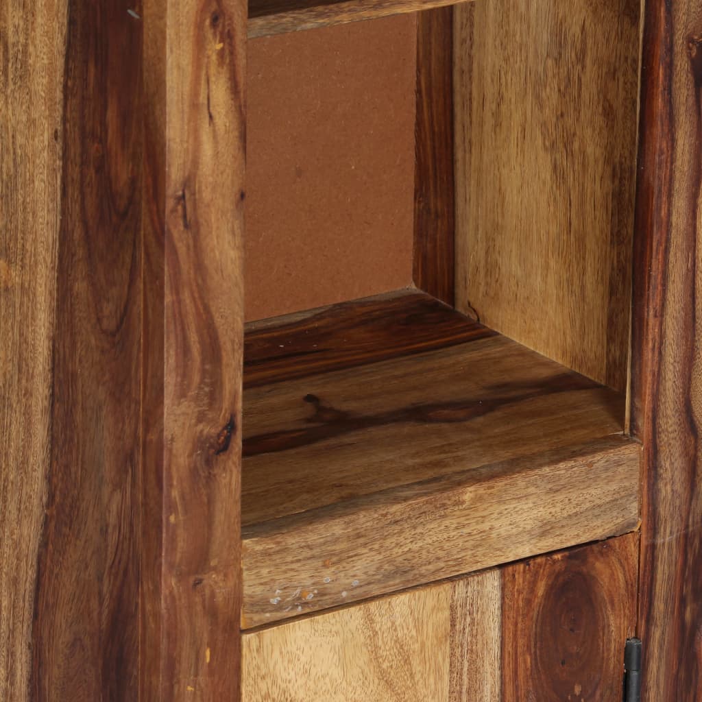 5 Piece Bathroom Set Solid Sheesham Wood