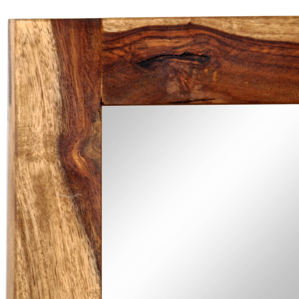 5 Piece Bathroom Set Solid Sheesham Wood