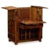 Bar Cabinet Solid Sheesham Wood 85x40x95 cm