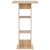 Bar Table Oak 60x60x110 cm