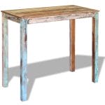 Bar Table Solid Reclaimed Wood 115x60x107 cm 4
