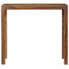 Bar Table Solid Sheesham Wood 118x60x107 cm
