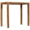 Bar Table Solid Sheesham Wood 118x60x107 cm