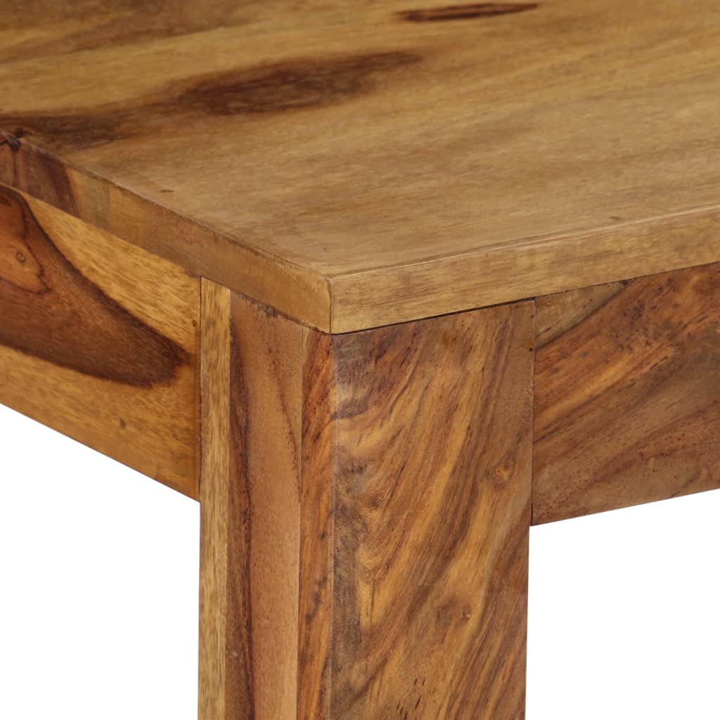 Bar Table Solid Sheesham Wood 118x60x107 cm