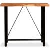 Bar Table Solid Sheesham Wood 120x60x107 cm