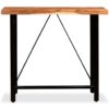 Bar Table Solid Sheesham Wood 120x60x107 cm
