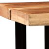 Bar Table Solid Sheesham Wood 150x70x107 cm
