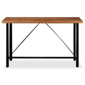 Bar Table Solid Sheesham Wood 180x70x107 cm