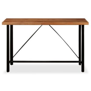 Bar Table Solid Sheesham Wood 180x70x107 cm