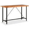 Bar Table Solid Sheesham Wood 180x70x107 cm