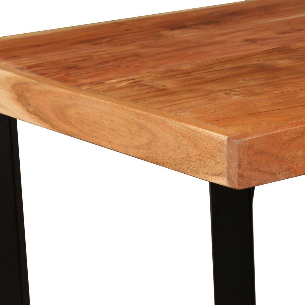 Bar Table Solid Sheesham Wood 60x60x107 cm