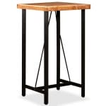 Bar Table Solid Sheesham Wood 60x60x107 cm 1