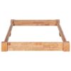 Bed Frame Solid Oak Wood 120x200 cm