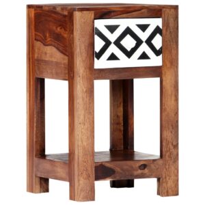 Bedside Cabinet 30x30x50 cm Solid Sheesham Wood