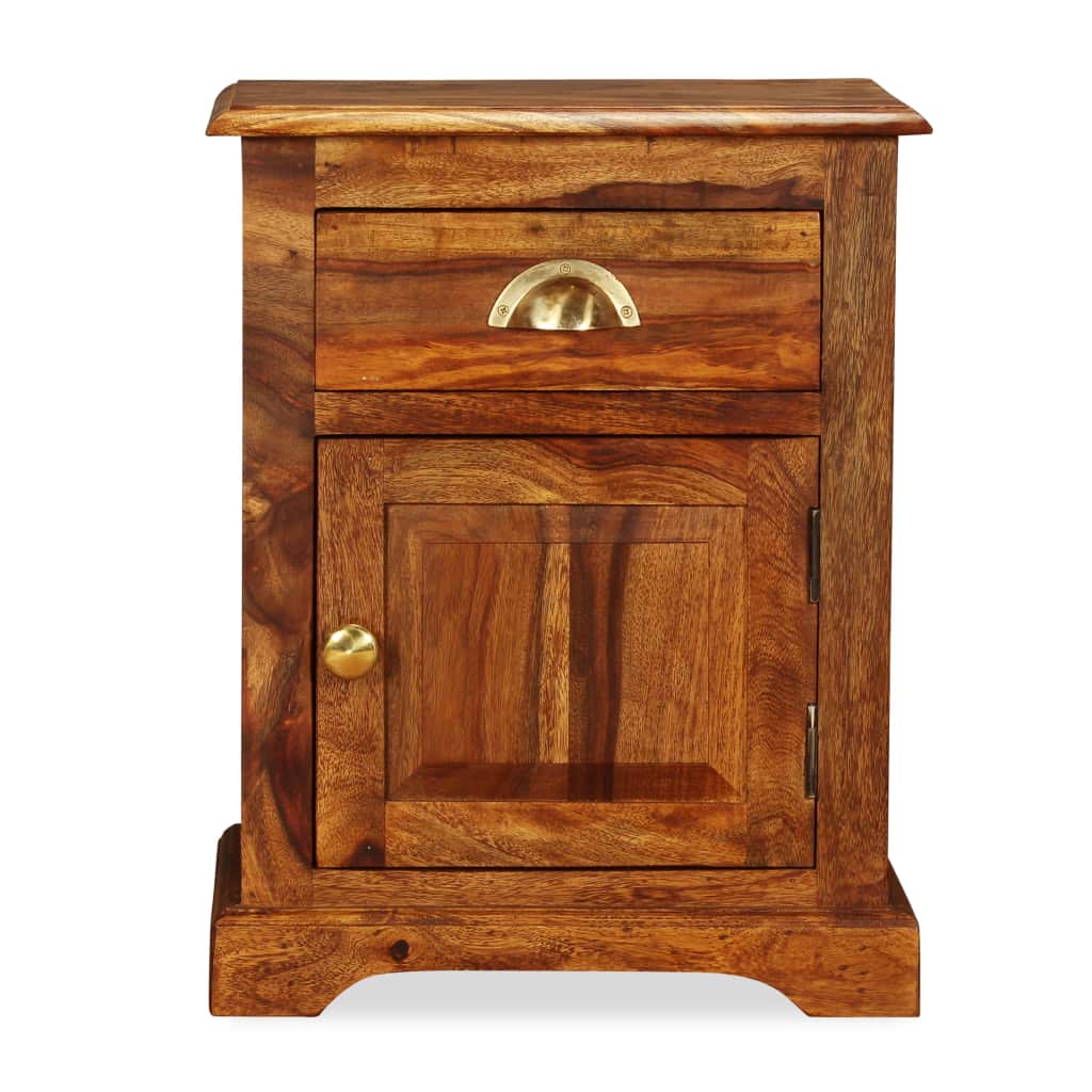 Bedside Cabinet 40x30x50 cm Solid Sheesham Wood