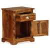 Bedside Cabinet 40x30x50 cm Solid Sheesham Wood