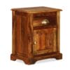 Bedside Cabinet 40x30x50 cm Solid Sheesham Wood
