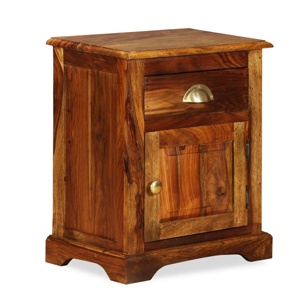 Bedside Cabinet 40x30x50 cm Solid Sheesham Wood