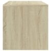 Bedside Cabinets 2 pcs Sonoma Oak 40x30x30 cm Chipboard