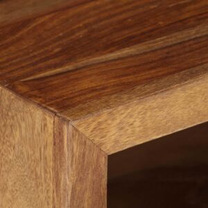 Bedside Table Solid Sheesham Wood 40x30x35 cm