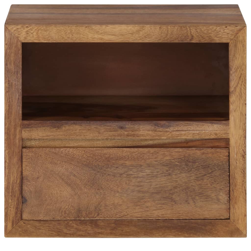 Bedside Table Solid Sheesham Wood 40x30x35 cm