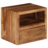 Bedside Table Solid Sheesham Wood 40x30x35 cm