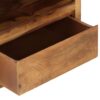 Bedside Table Solid Sheesham Wood 40x30x35 cm