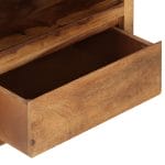 Bedside Table Solid Sheesham Wood 40x30x35 cm 7