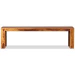 Bench Solid Sheesham Wood 160x35x45 cm 6