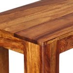 Bench Solid Sheesham Wood 160x35x45 cm 7