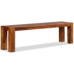 Bench Solid Sheesham Wood 160x35x45 cm 1