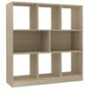 Book Cabinet Sonoma Oak 97.5x29.5x100 cm Chipboard