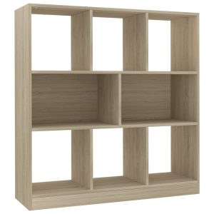 Book Cabinet Sonoma Oak 97.5X29.5X100 Cm Chipboard
