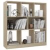 Book Cabinet Sonoma Oak 97.5x29.5x100 cm Chipboard