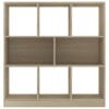 Book Cabinet Sonoma Oak 97.5x29.5x100 cm Chipboard