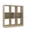 Book Cabinet Sonoma Oak 97.5x29.5x100 cm Chipboard